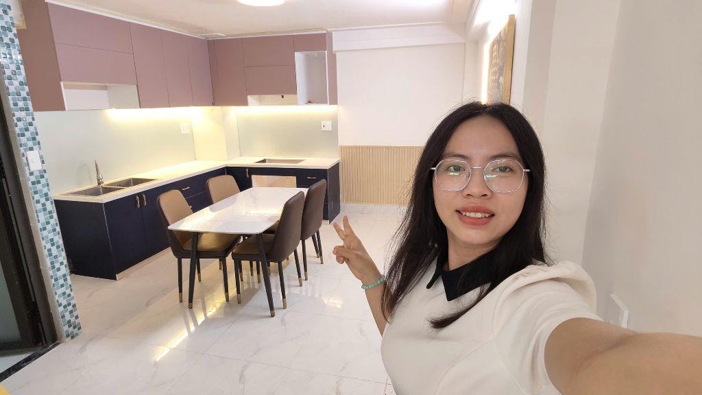 Nhà 50m2, 4 tầng mới đẹp đường số 15 Bình Tân, cách 20m ra mặt tiền hẻm xe hơi, chỉ 6đ nhỏ