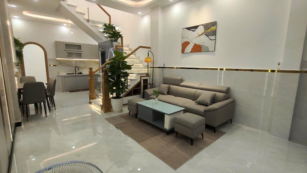 Nhà full nội thất xịn sò ngay liên khu 2-10, hẻm xe hơi thông tứ tung chỉ 5đ nhỏ  