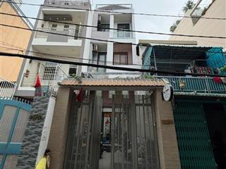 Nhà phố 3 tầng đường hồng bàng trung tâm q6, sổ hồng riêng, xe ô tô vào được giá thương lượng
