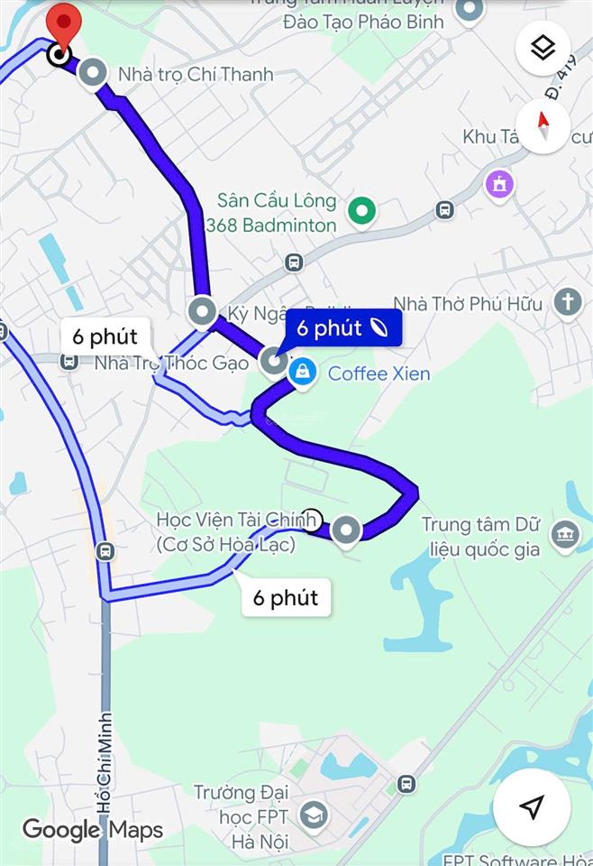 Chính chủ bán lô đất ở 62m tại khu vực trung tâm hòa lạc, hà nội