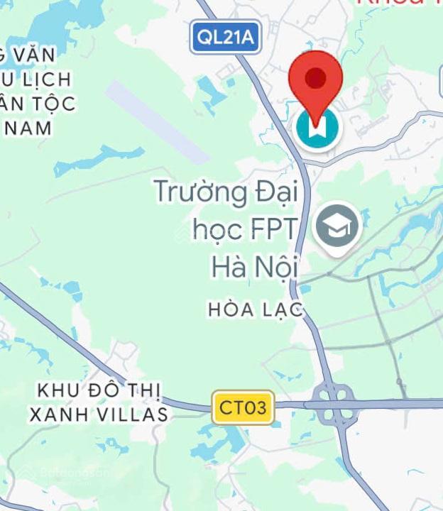 Chính chủ bán lô đất ở 62m tại khu vực trung tâm hòa lạc, hà nội