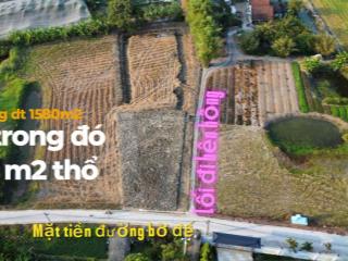 Bán đất lớn để phân lô hoặc làm biệt thự siêu vip đất có lối đi bên hông phù hợp tách thửa phân lô