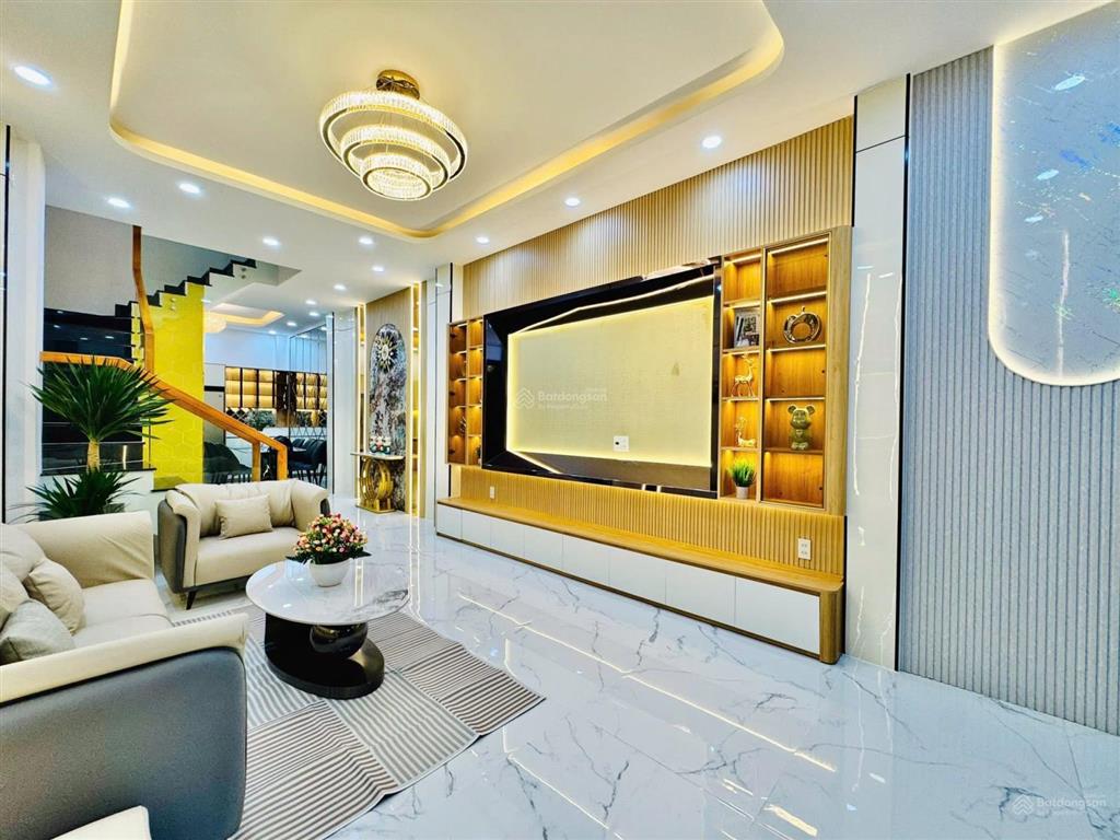 Hàng hiếm 0919 647 *** nhà mới đặng thuỳ trâm | full nội thất 4 tầng btct 50m2 5pn chỉ 5,4 tỷ (tl)