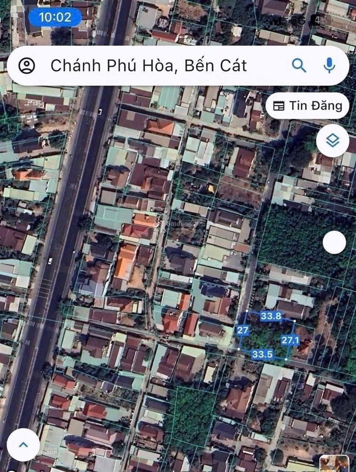 Bán lô góc siêu đẹp trung tâm chánh phú hòa quỹ đất hiếm 874m