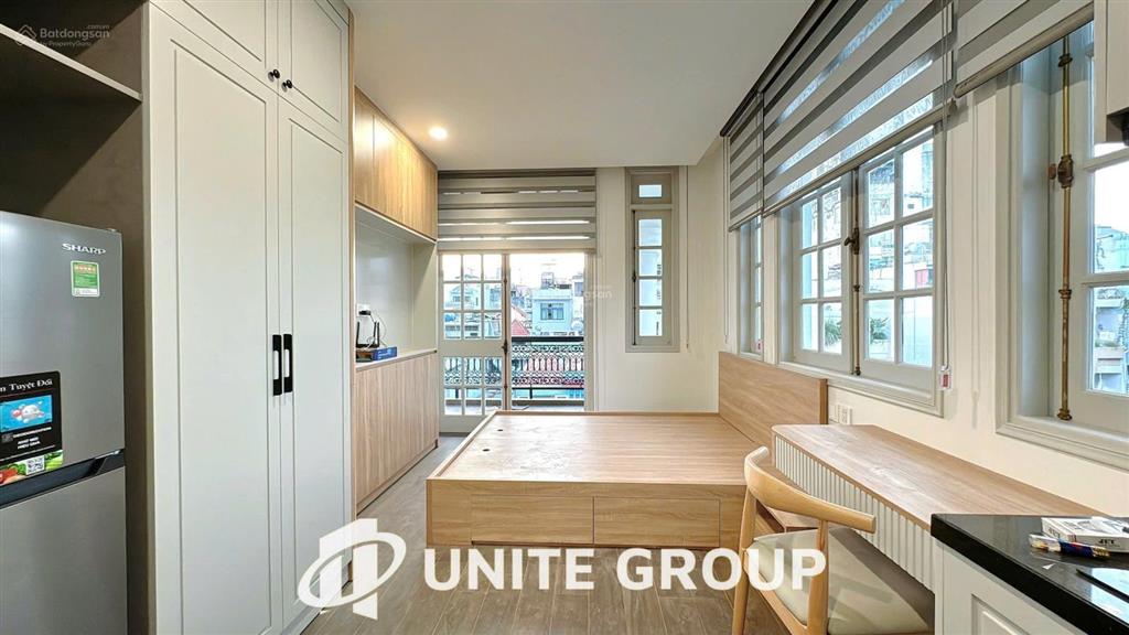 Cho thuê căn hộ 1pn ban công hẻm xe hơi trần thiện chánh quận 10 gần 3/2, thành thái full nt