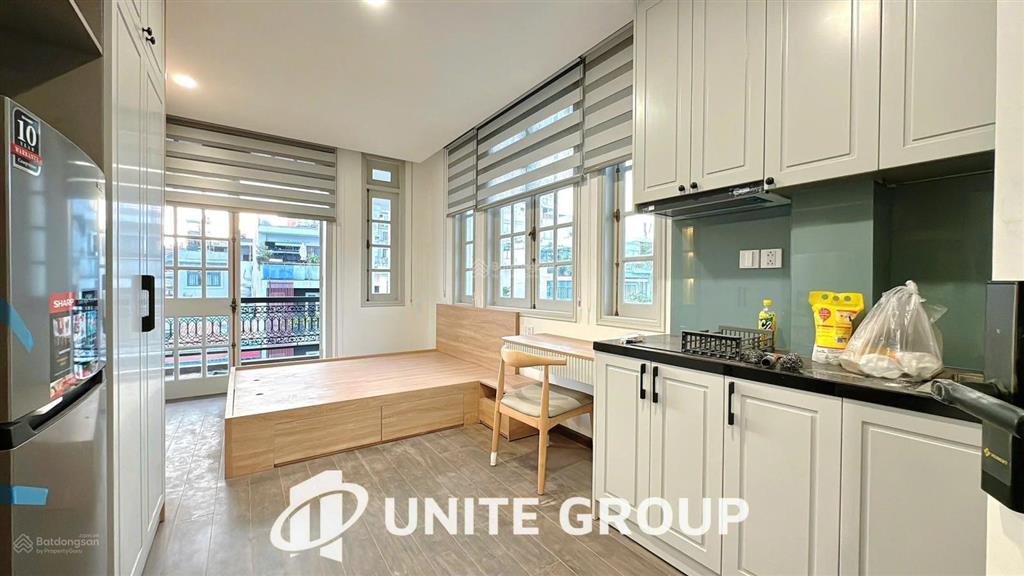 Cho thuê căn hộ 1pn ban công hẻm xe hơi trần thiện chánh quận 10 gần 3/2, thành thái full nt