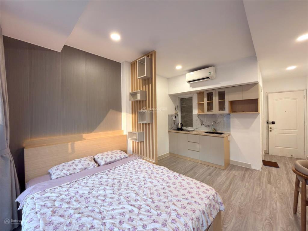 Cho thuê căn hộ 1pn ban công | mới 100% | trần đình xu quận 1 gần nguyễn trãi, trần hưng đạo