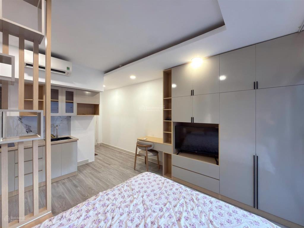 Cho thuê căn hộ 1pn ban công | mới 100% | trần đình xu quận 1 gần nguyễn trãi, trần hưng đạo