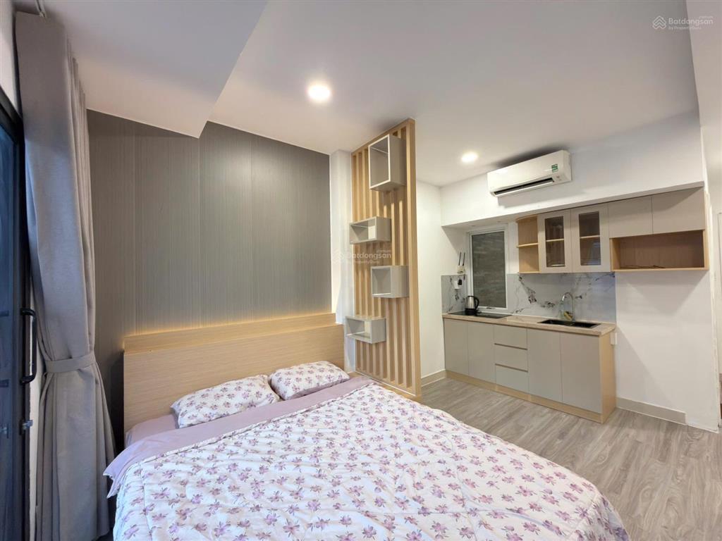 Cho thuê căn hộ 1pn ban công | mới 100% | trần đình xu quận 1 gần nguyễn trãi, trần hưng đạo