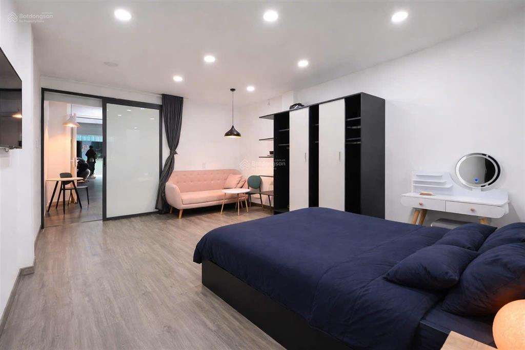 Cho thuê căn hộ 1pn tách bếp  máy giặt riêng  full nội thất  cô giang quận 1, gần trần hưng đạo