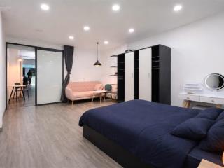 Cho thuê căn hộ 1pn tách bếp  máy giặt riêng  full nội thất  cô giang quận 1, gần trần hưng đạo