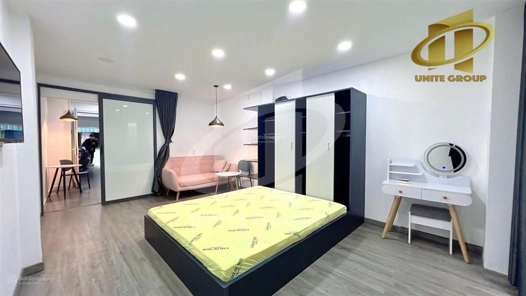 Cho thuê căn hộ 1pn tách bếp  máy giặt riêng  full nội thất  cô giang quận 1, gần trần hưng đạo