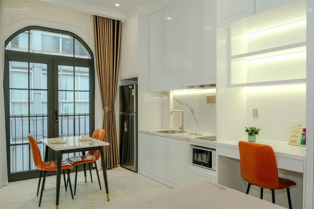 Cho thuê căn hộ 1pn ban công trần hưng đạo quận 1 gần chợ bến thành, đh khoa học tự nhiên