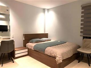 Cho thuê căn hộ 40m2  tách bếp  máy giặt riêng phạm ngũ lão quận 1 gần bùi viện, chợ bến thành