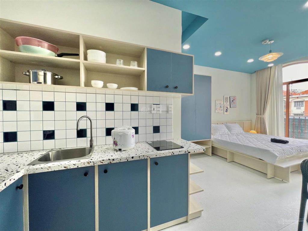 Cho thuê căn hộ studio ban công, mới 100% an dương vương quận 5 gần đh sài gòn, đh sư phạm