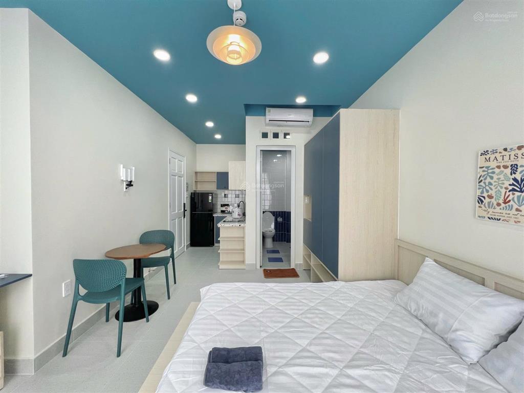 Cho thuê căn hộ studio ban công, mới 100% an dương vương quận 5 gần đh sài gòn, đh sư phạm
