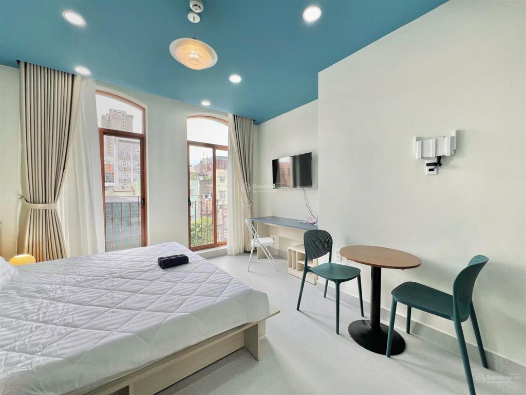 Cho thuê căn hộ studio ban công, mới 100% an dương vương quận 5 gần đh sài gòn, đh sư phạm