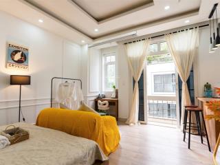 Căn hộ 1pn mới 100% hoàng dư khương, q10 (gần vạn hạnh mall, kỳ hòa) | 50m2  ban công  full nt