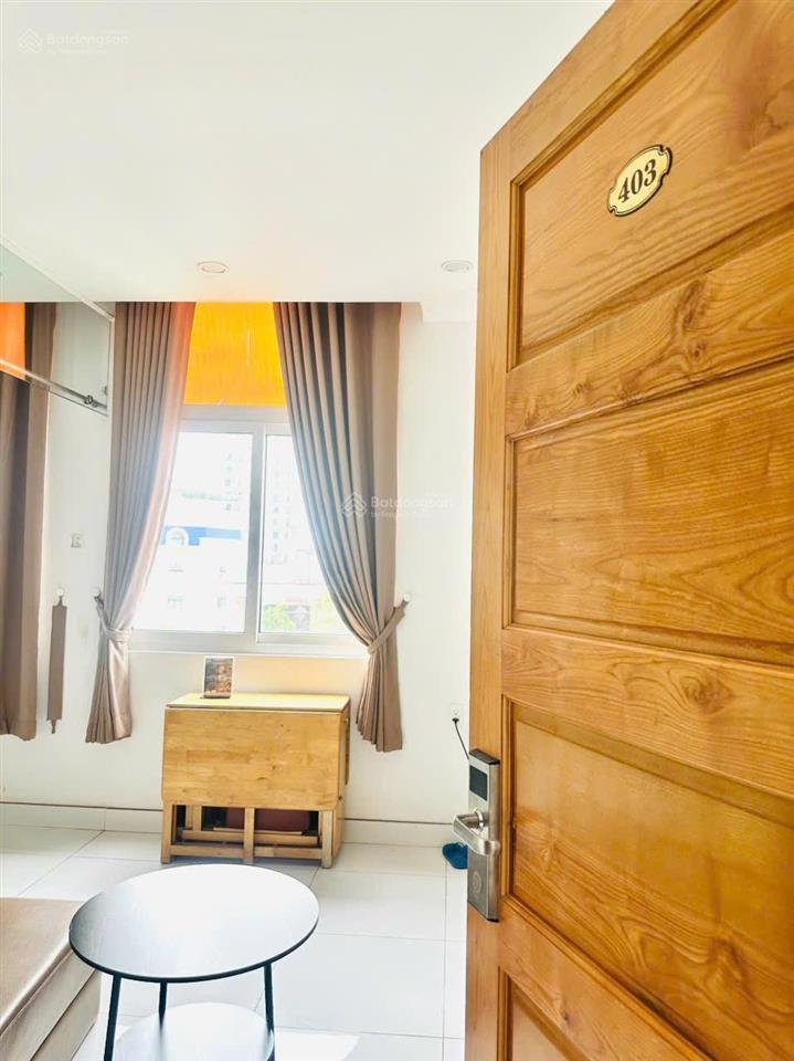 Cho thuê căn hộ 1pn 40m2 mới | tách bếp, có thang máy | cmt8 quận 3, gần công viên lê thị riêng