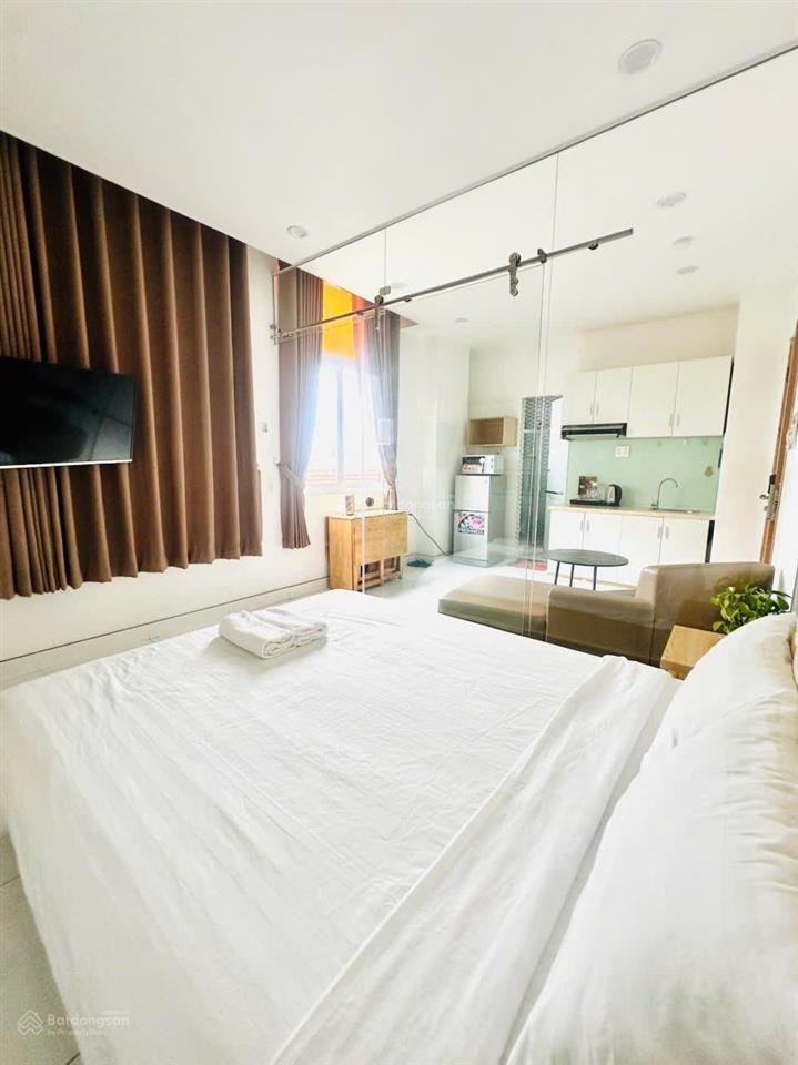 Cho thuê căn hộ 1pn 40m2 mới | tách bếp, có thang máy | cmt8 quận 3, gần công viên lê thị riêng
