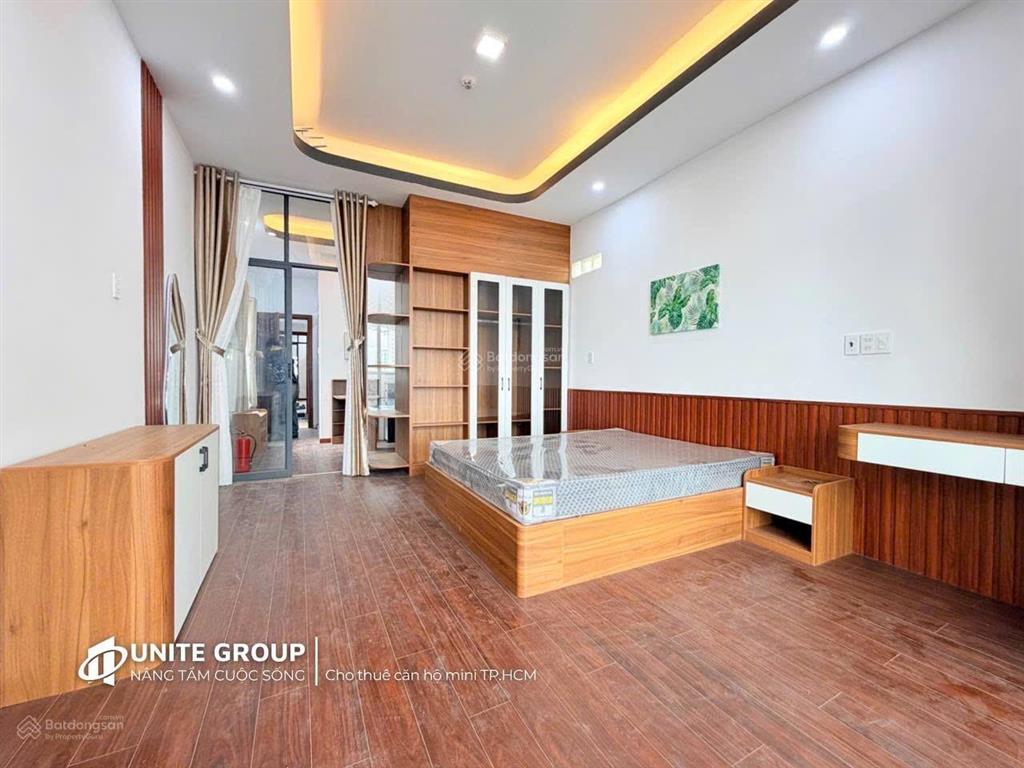 Căn hộ 1pn ban công tách bếp máy sấy riêng 45m2 mặt tiền trần hưng đạo quận 5 gần nguyễn văn cừ