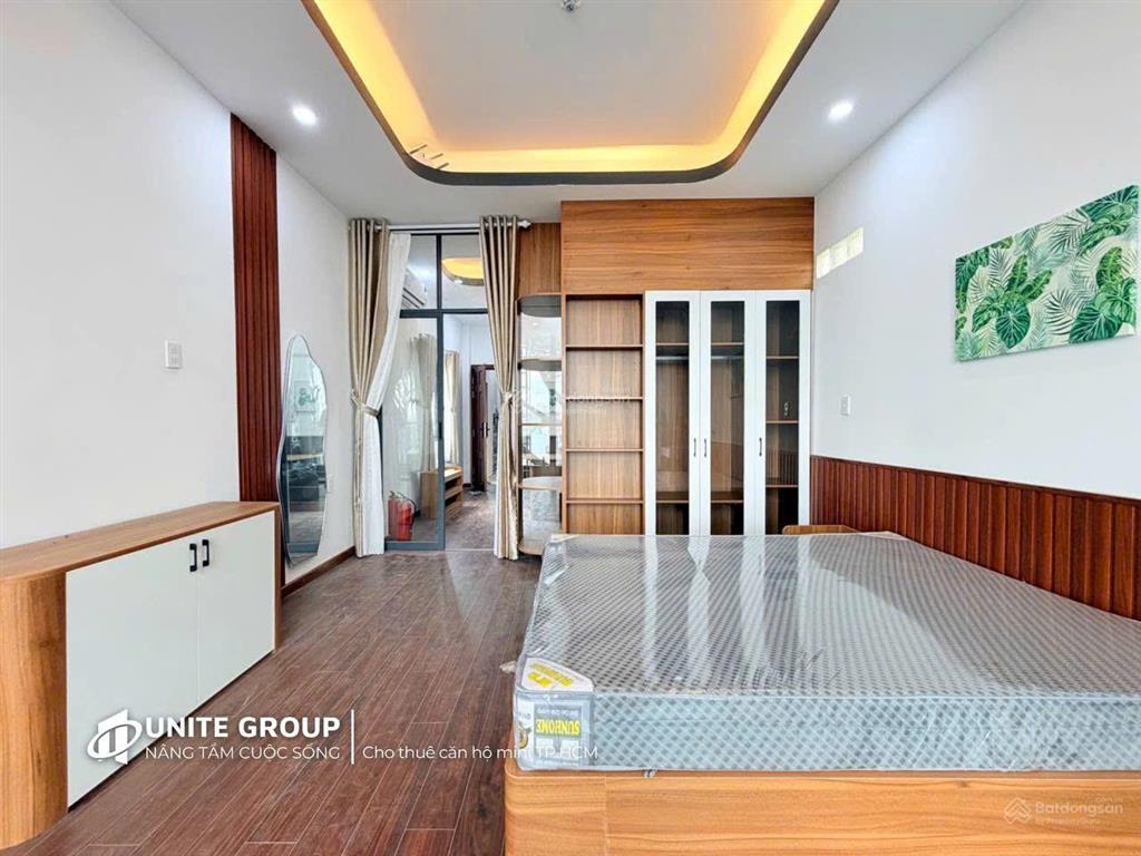 Căn hộ 1pn ban công tách bếp máy sấy riêng 45m2 mặt tiền trần hưng đạo quận 5 gần nguyễn văn cừ