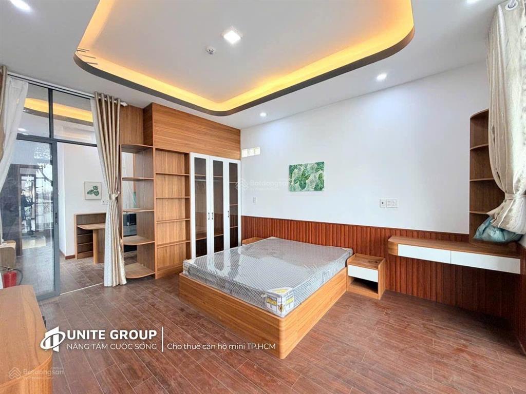 Căn hộ 1pn ban công tách bếp máy sấy riêng 45m2 mặt tiền trần hưng đạo quận 5 gần nguyễn văn cừ