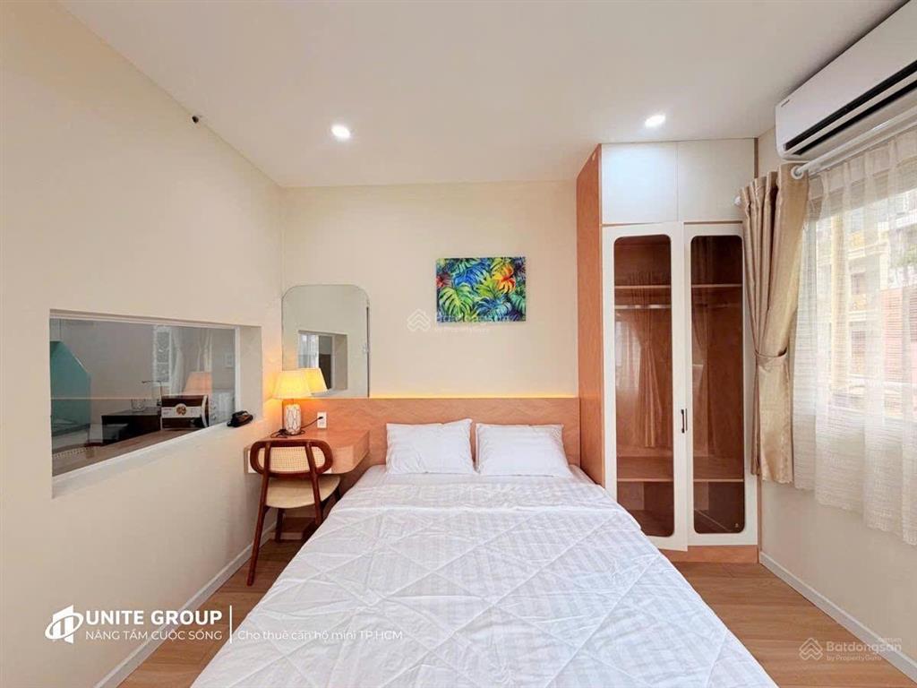 Cho thuê căn hộ 1pn 45m2 ban công thoáng mát  mặt tiền hai bà trưng, quận 1, gần ngay chợ tân định