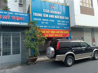 Cho thuê mặt bằng  1 trệt, lửng (lầu), diện tích sử dụng 100m2
 hẻm thông ngang 10m đối diện ub