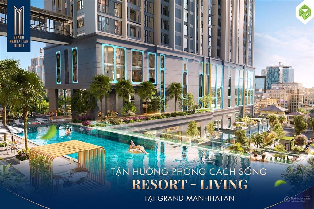 The grand manhattan, hàng thật 100%  căn 3pn/97m2, view công viên 23/9 và thủ thiêm, giá 20,2 tỷ