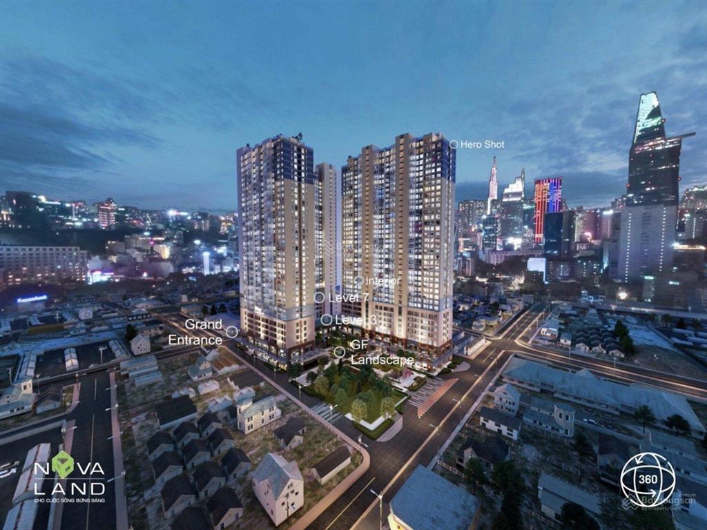 The grand manhattan quận 1, hàng thật 100%  2pn/68m2, giá 12,9 tỷ, thanh toán 6,36 tỷ