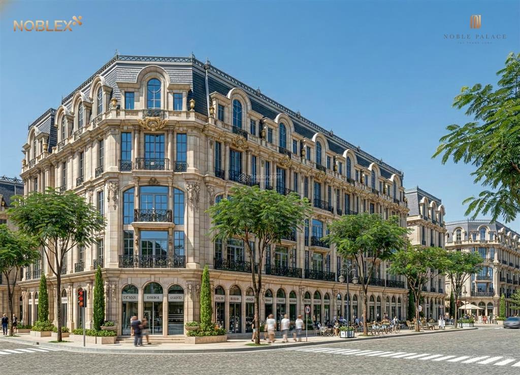 Shophouse 75m2 đường nối hoàng quốc việt kéo dài, đối diện bể bơi, view đẹp thoáng.