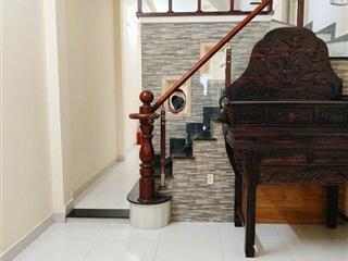 Bán nhà trương đình hội  hẻm an ninh  4 tầng 4pn 3wc  dân trí  46m2 ( 3.5m x 13m )  nhỉnh 4 tỷ