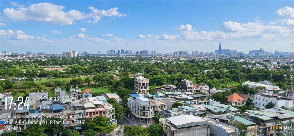 Gần đi nước ngoài cần bán căn hộ sunview town 2pn 2wc 63m² phường hiệp bình thủ đức sổ hồng sẵn