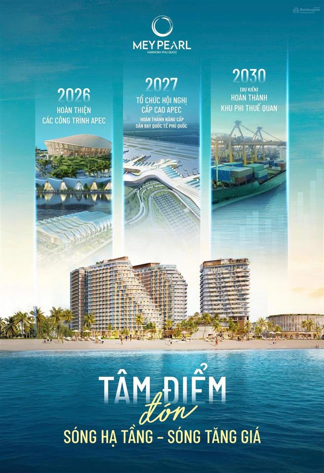 Suất ngoại giao cuối cùng căn hộ 2pn tầng 9 68m2 giá 3,3 tỷ tại dự án meypearl harmony phú quốc