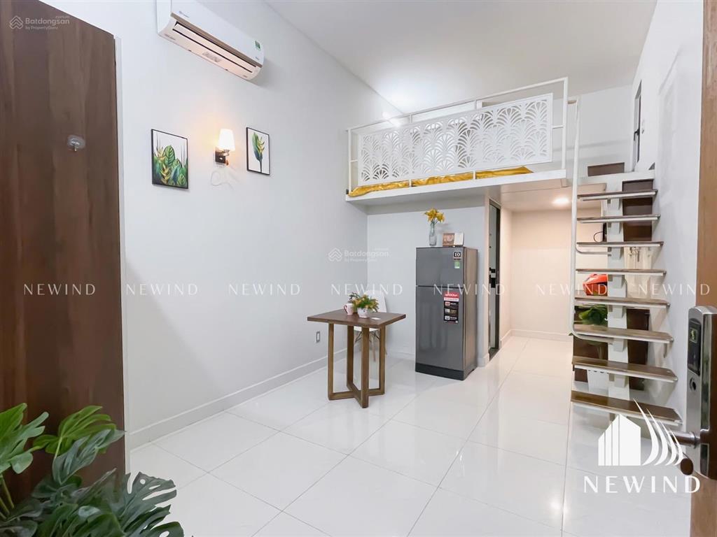 Cho thuê phòng gác rộng full nội thất gần trường đại học tdtu, ufm