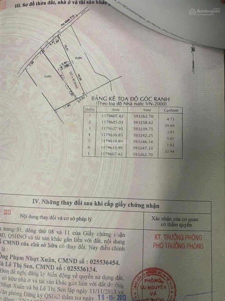 Bán đất có nhà cấp 4 cũ, xây trên 240,6m2 đất thổ cư, khu dân cư hiện hữu, tương lai mặt tiền