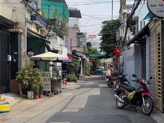 Hẻm 7m phan huy ích 4*18m vuông vức giá chỉ 6.15 tỷ khu vực sầm uất gần emart trường học