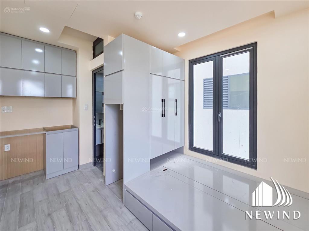 Studio cửa sổ mới 100% 4tr5 full nội thất máy giặt riêng, tủ lạnh, đại học tôn đức thắng, mở (ou)