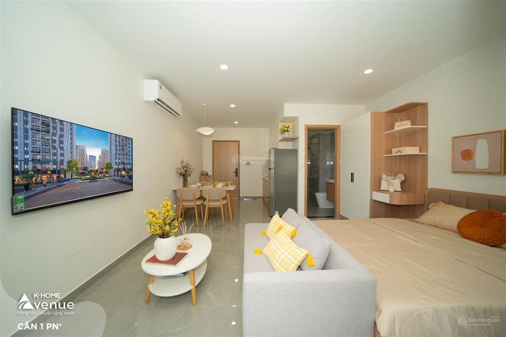 Nhà ở xã hội nhơn trạch  bàn giao full nội thất  1 phòng ngủ  2 máy lạnh  mặt tiền đường 25c