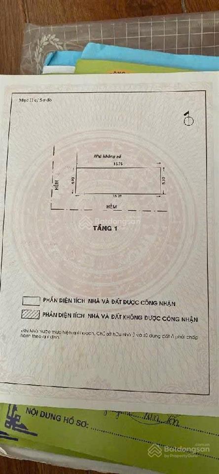 Ngay hòa bình, tô hiệu tân phú, đường nhựa 8m, 80m2(5x16), sổ a4, tiện ở hoặc xây mới giá 7.2 tỷ tl