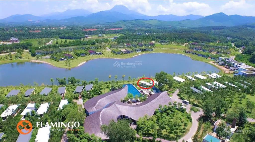 Bán forest villa vị trí mặt hồ đẹp nhất flamingo đại lải resort
