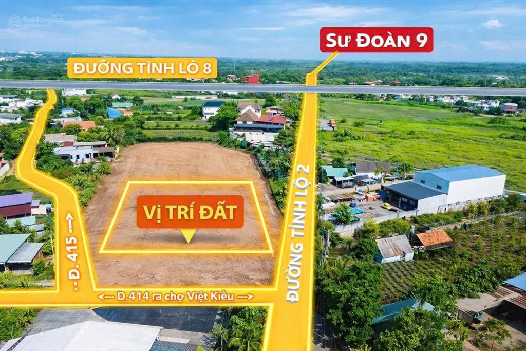 Chính chủ gửi bán mảnh đất 1035m2 (phủ hồng) kế bên sư đoàn 9 mong gặp được khách thiện chí