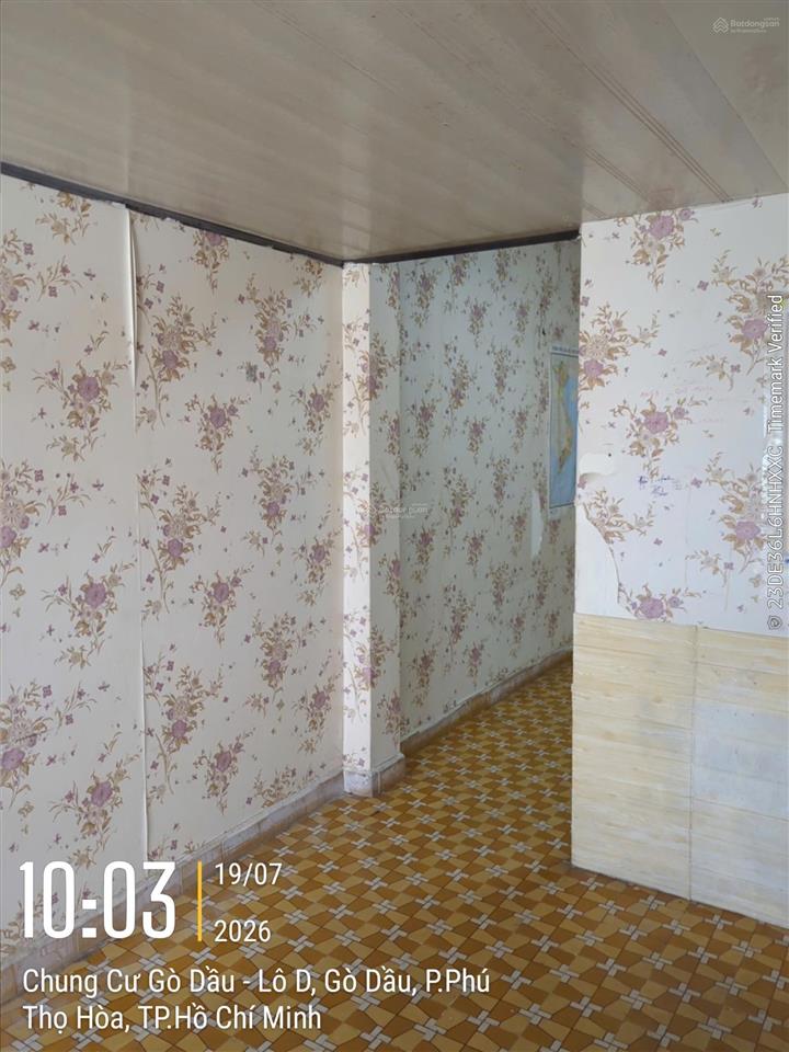 Bán cc 63 gò dầu, 2,15 tỷ, 49m2, 2pn, 1wc, hướng nam