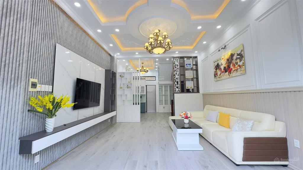 Nhà mặt tiền ngay chợ an nhơ, phường 6, gò vấp kinh doanh mua bán nhộn nhịp (trệt lửng 3 lầu st)