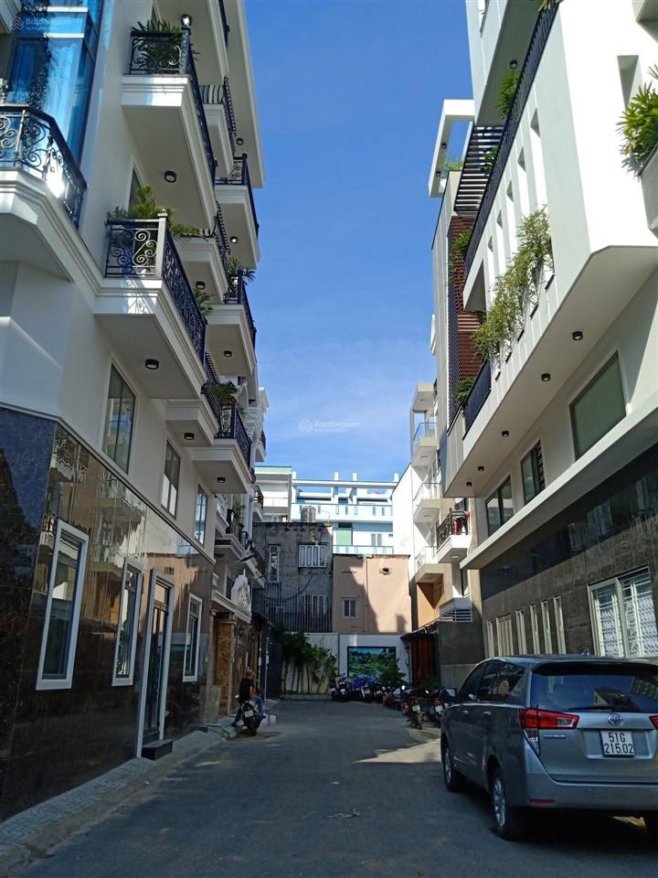 Bán nhà hẻm xe hơi 7m dương quảng hàm, p5 gv (4.2m x 16m nh 7m) 5 tầng, khu phân lô khang trang.
