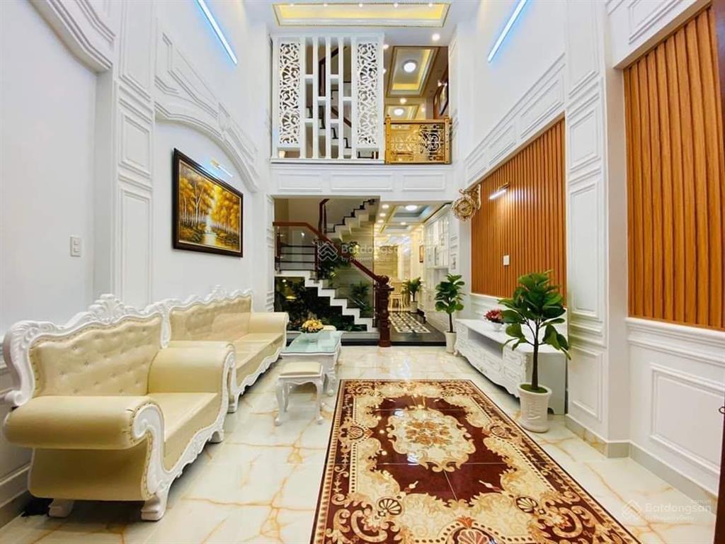 Bán nhà hẻm xe hơi 7m dương quảng hàm, p5 gv (4.2m x 16m nh 7m) 5 tầng, khu phân lô khang trang.