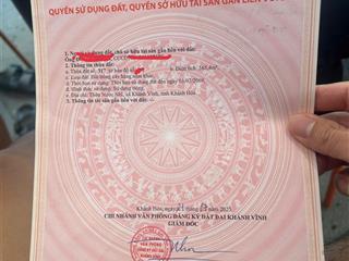 Bán đất full thổ cư tại khánh phú, cách hl 62 chỉ khoảng 500m