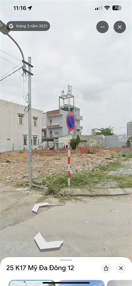 Lô góc 2 mặt tiền 100m ra biển mỹ khê, đà nẵng 182m ngang 20