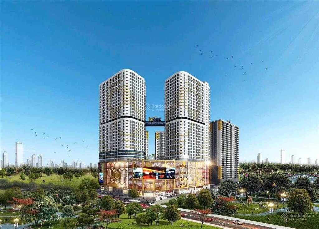 Căn hộ bcons center city 2pn2wc 55m2 giá 2,7 tỷ hỗ trợ vay 80%. liền kề ga metro và làng đại học